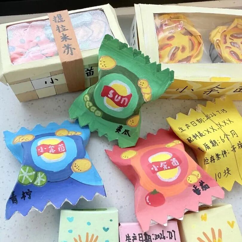 Handicrafts made during treatment