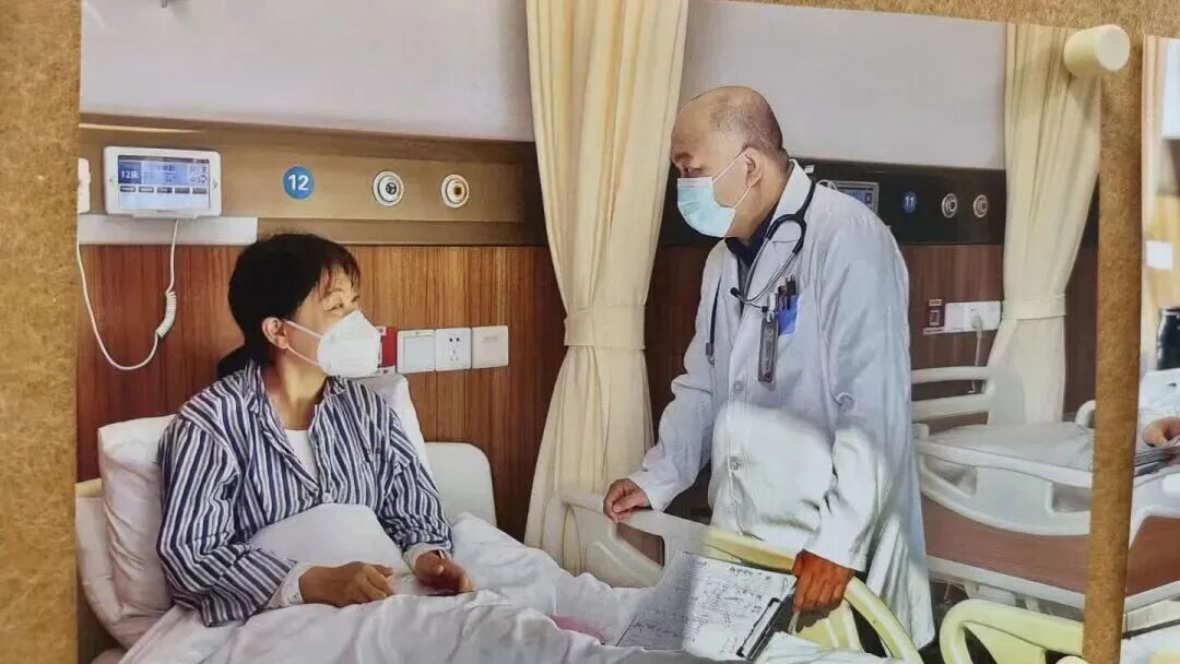 February 2023 — Ms. Zhang arrives at Shanghai GoBroad Liquan Hospital for further treatment.