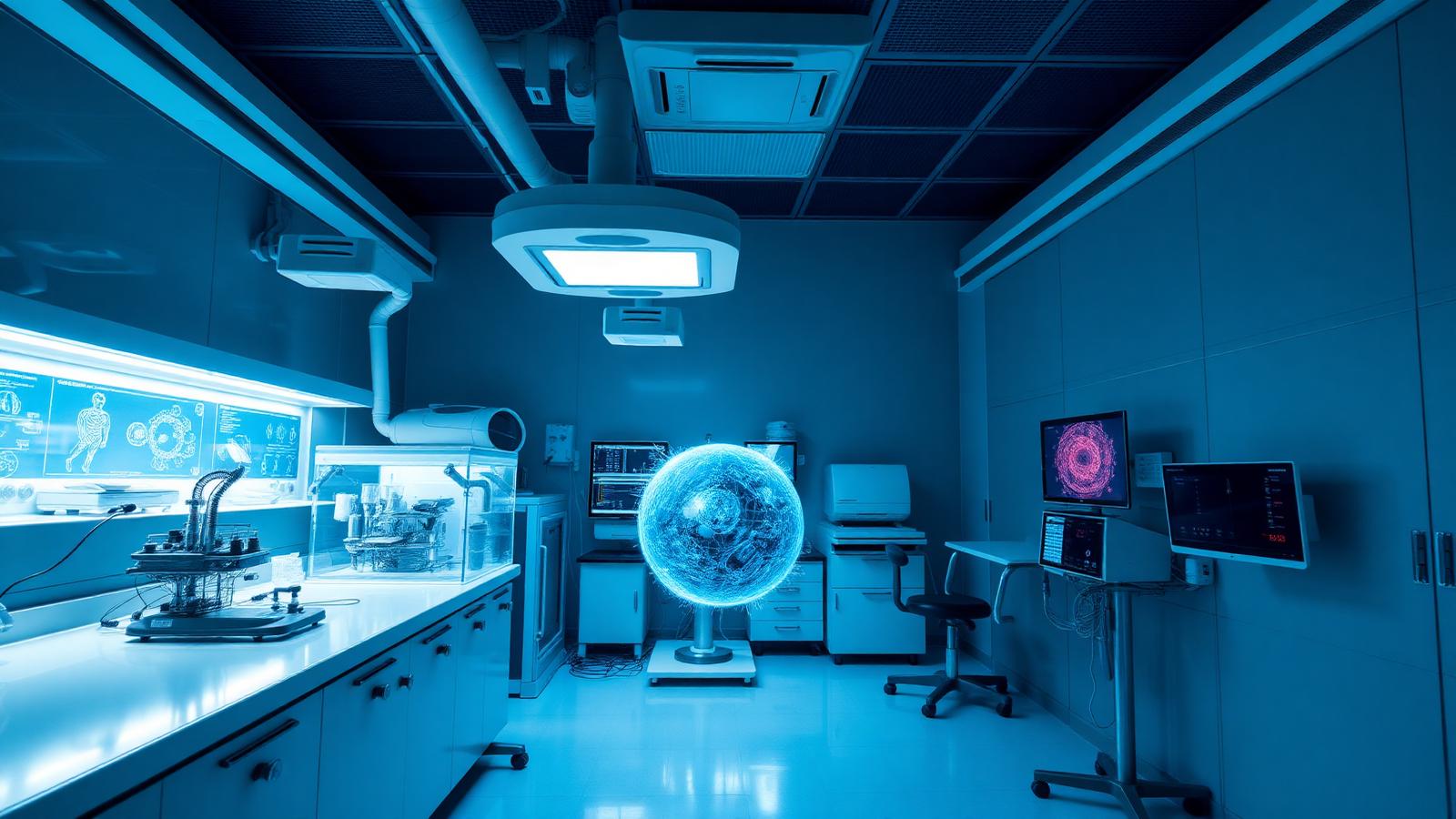 Advanced GMP cell-therapy laboratory used for CAR-T manufacturing